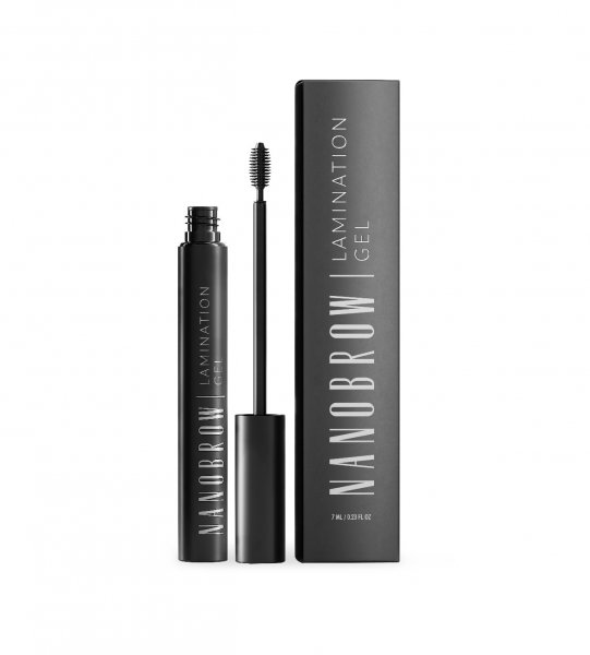 Nanobrow Lamination Gel żel do brwi Black 7ml