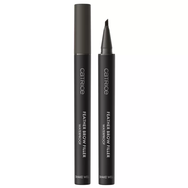 Catrice Feather Brow Filler, wodoodporny pisak do brwi, 030 Soft Brown