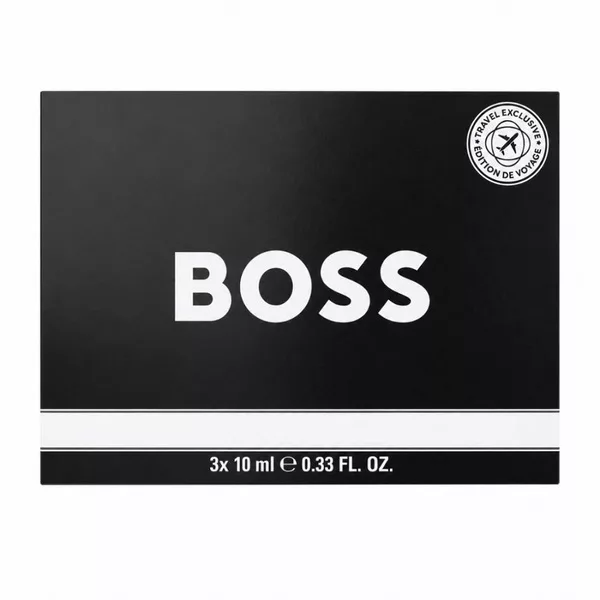 Hugo Boss Travel Exclusive zestaw miniaturek perfum dla mężczyzn 3x10ml (M)