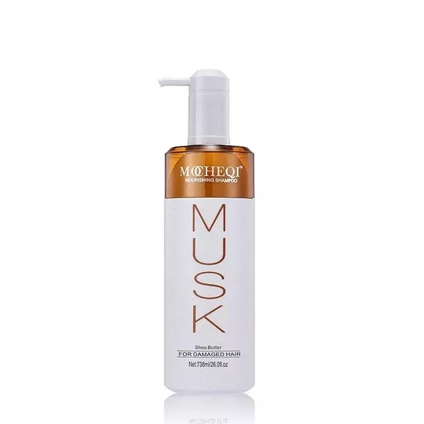 Mocheqi Musk Nourishing Shampoo, kremowy szampon odżywczy, 738ml