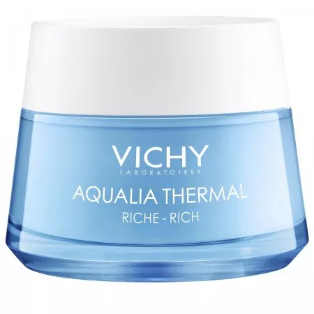 Vichy Aqualia Thermal Rich Rehydrating Cream bogaty krem nawilżający do skóry suchej i bardzo suchej 50ml