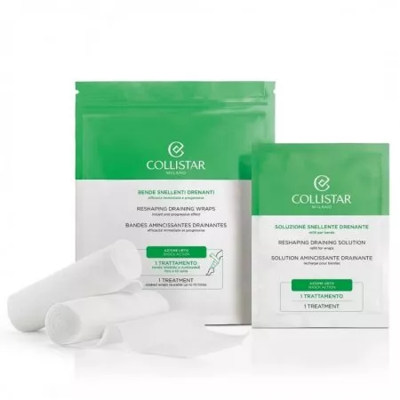 Collistar, Slimming Draining Bandages drenujące bandaże wyszczuplające 2x100ml