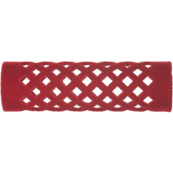 Efalock Flocked Curler, wałki metalowe flokowane 65mm-18mm czerwone 12szt., ref. 14100824