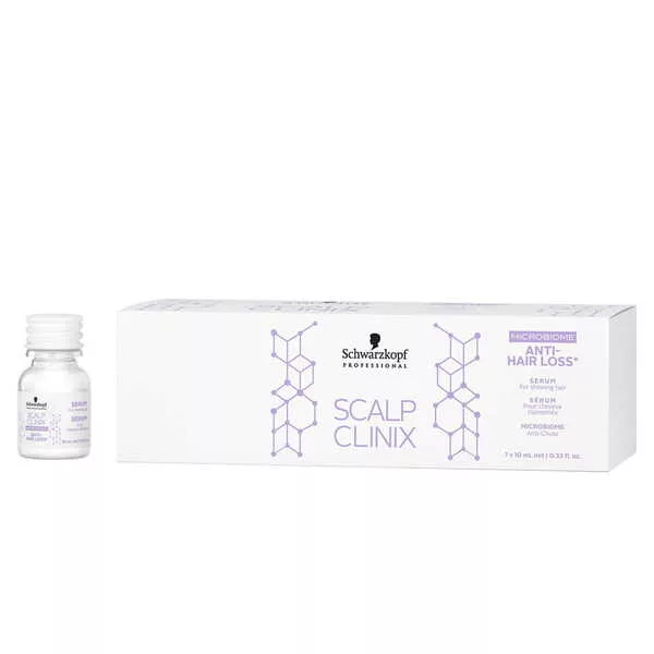 Schwarzkopf Scalp Clinix Microbiome Anti- Hair Loss, serum przeciw wypadaniu włosów, 7x10ml