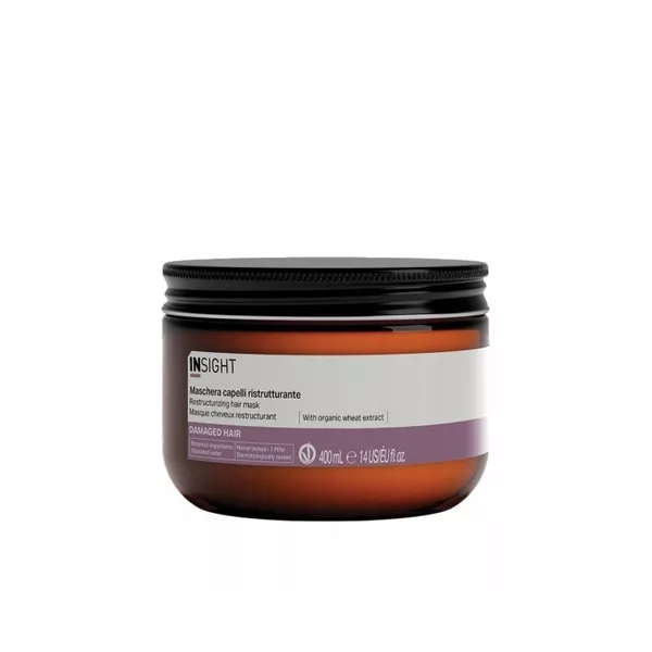 InSight Damaged Hair Restructurizing Hair Mask, maska odbudowująca do włosów, 400ml