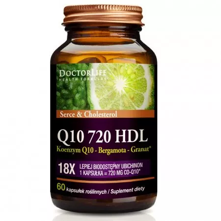 Doctor Life Co-Q10 720 HDL suplement diety 60 kapsułek