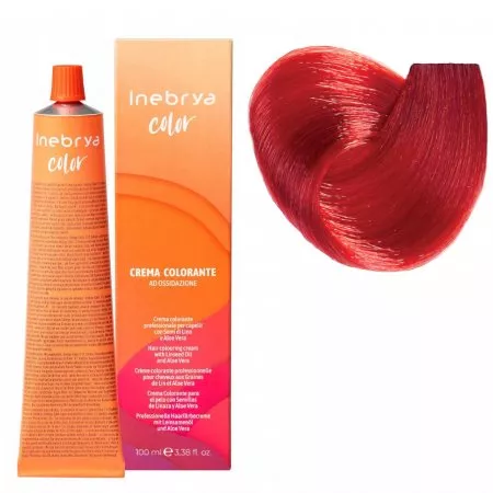 Inebrya Color, farba do włosów, koloryzacja trwała, 8/66F, 100ml