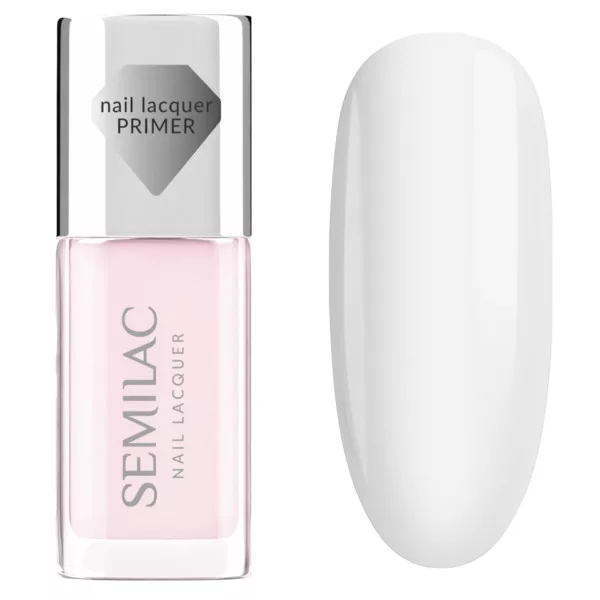 Semilac Nail Lacquer Plant Keratin Sticky Base, primer do lakierów klasycznych, 9ml