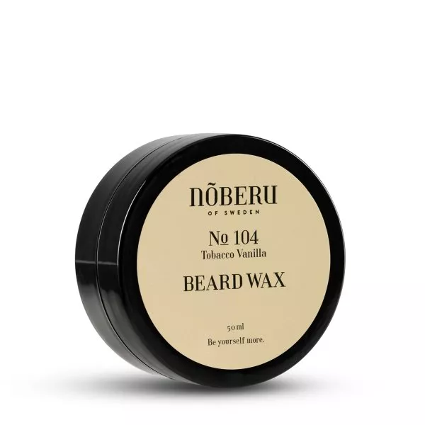 Noberu No.104 Beard Wax, kremowy wosk do brody, Tobacco Vanilla, 50ml