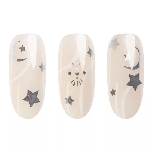 Neonail, naklejki do paznokci, 05 Astro Silver