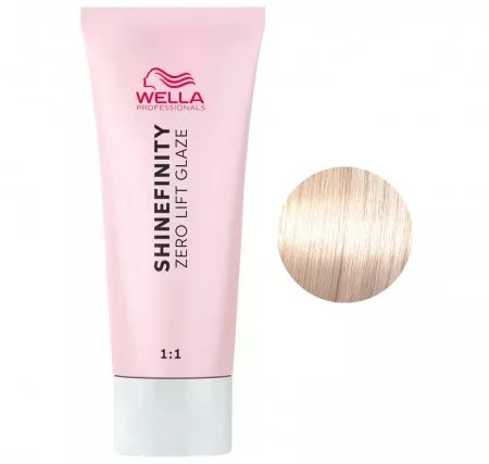 Wella Shinefinity Zero Lift Glaze, farba półtrwała do włosów, 09/73 gold, 60ml