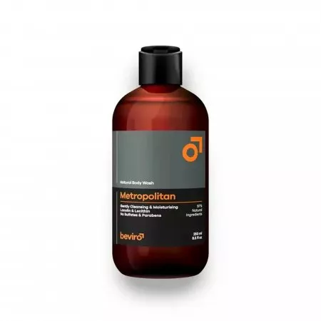 Beviro Body, Natural Body Wash Metropolitan, żel do mycia, 250ml
