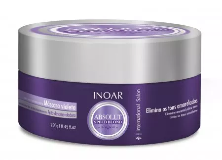 INOAR Speed Blond, maska do włosów blond, 250g