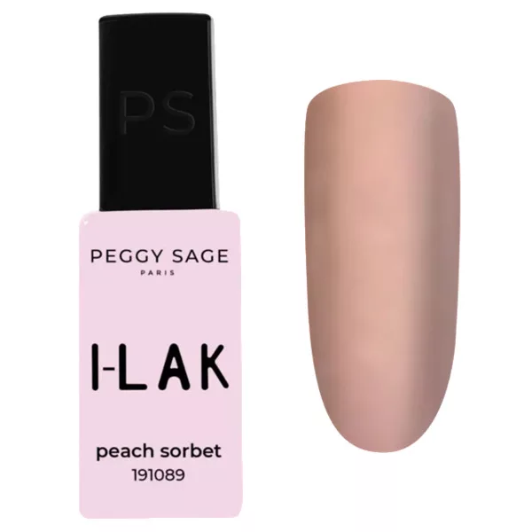 Peggy Sage I-LAK, lakier hybrydowy, Peach Sorbet, 11ml