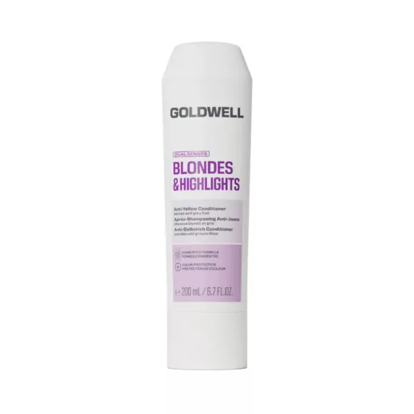 Goldwell Dualsenses Blondes & Highlights, odżywka neutralizująca do włosów, 200ml