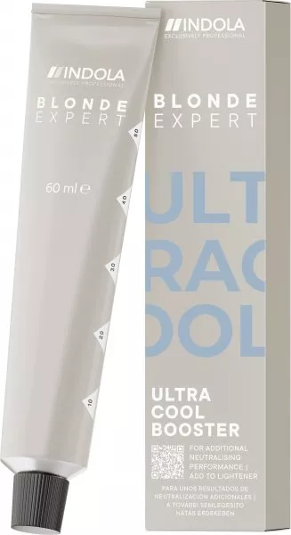 Indola Blonde Expert Ultra Cool, booster neutralizujący odcień, 60ml