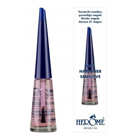 Herome Sensitive, łagodna odżywka do paznokci, kuracja na 21 dni, 10ml