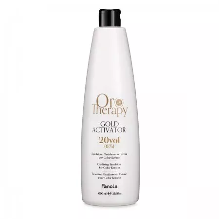 Fanola Oro Therapy, kremowy aktywator 20 vol. 6%, 1000ml