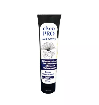Elveo Pro, odżywka ochronna bez spłukiwania z kwasem hialuronowym do włosów, 150ml