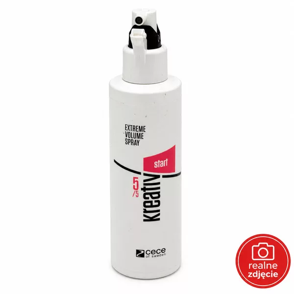 CeCe Kreativ Start, Extreme Volume Spray, ekstremalny spray dodający objętości, 250ml - odłamana pompka
