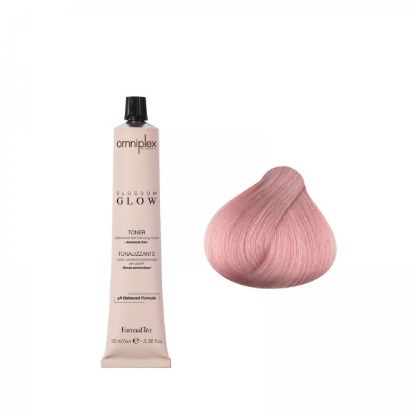 Farmavita Toner Omniplex Blossom Glow Pink, toner do włosów bez amoniaku, różowy, 100ml