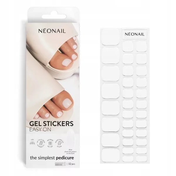Neonail Easy On, naklejki do paznokci, P04