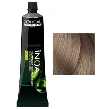 Loreal Inoa, farba do włosów w kremie bez amoniaku, 9.2, 60g