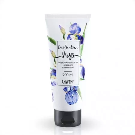 Anwen, odżywka do włosów średnioporowatych, Emolientowy Irys, 200ml