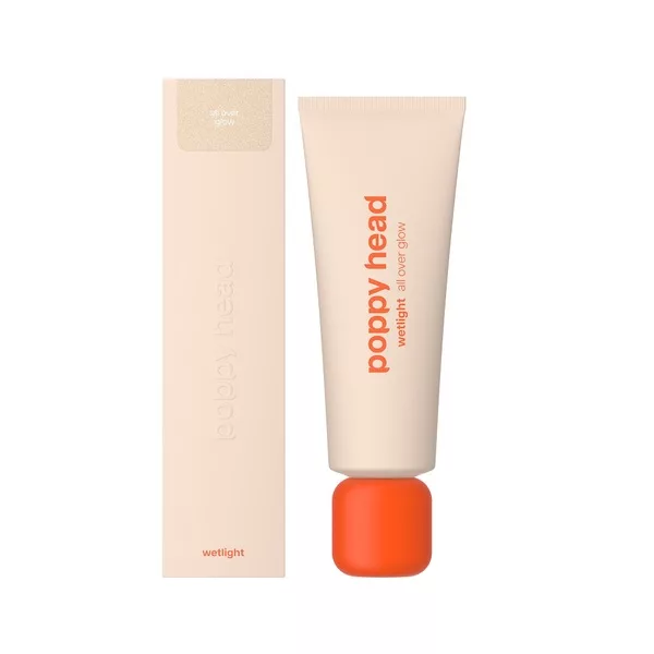 Poppy Head Wetlight płynny rozświetlacz do ciała i twarzy 01 Glowsecco 50ml