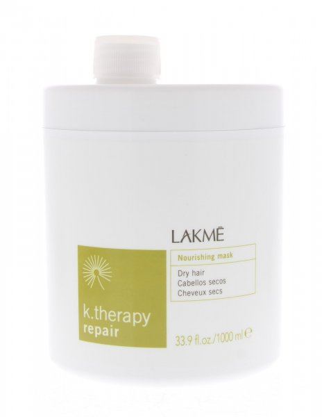 Lakme K.Therapy Repair, maska regenerująca do zniszczonych włosów, 1000ml