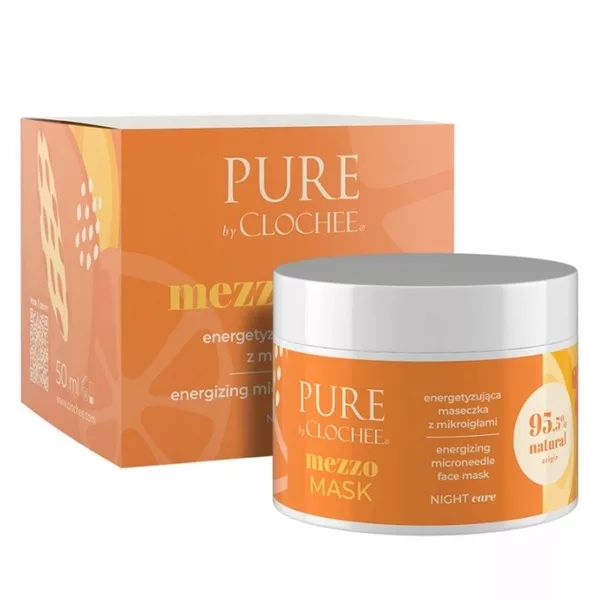 Clochee Pure Mezzo Mask, energetyzująca maseczka z mikroigłami, 50ml