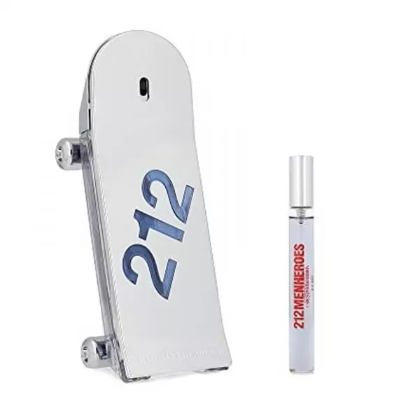 Carolina Herrera 212 Heroes Men zestaw woda toaletowa spray 90ml + woda toaletowa spray 10ml (M)