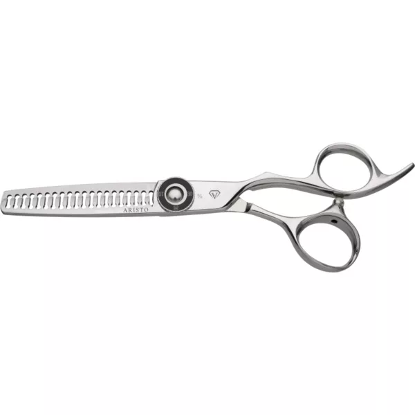 AristoCUT Vario-Cut degażówki fryzjerskie offsetowe 6.0", japońska stal, regulacja degażowania, profesjonalne S