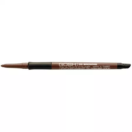 Gosh, automatyczna kredka do oczu, 03 Brownie