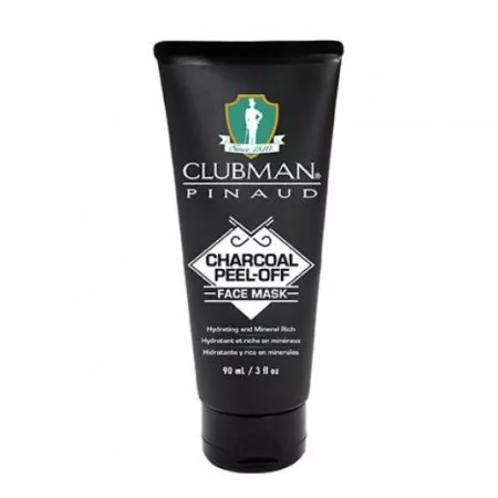 Clubman, czarna maska Charcoal Black Mask, 90ml