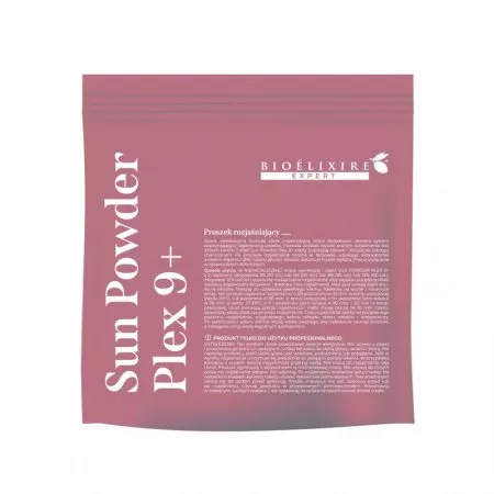 Bioelixire Sun Powder 9+ Plex, rozjaśniacz w pudrze, 500g