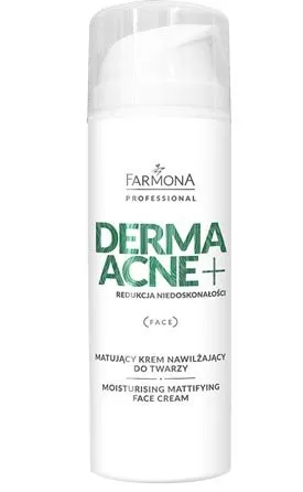 Farmona Professional Derma Acne+, Matujacy krem nawilzajacy do twarzy, 150ml