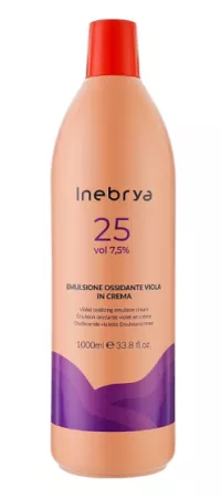 Inebrya Violet, emulsja utleniająca do włosów oksydant 25%, 1000ml