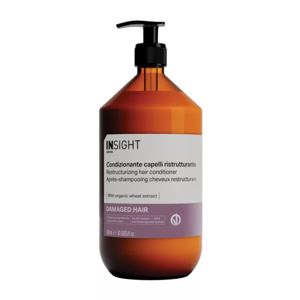 InSight Damaged Hair Restructurizing Hair Conditioner, odżywka odbudowująca do włosów, 900ml