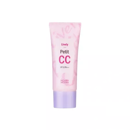 Holika Holika Lively Petit, tonujący krem CC w odcieniu różowego beżu, 30ml