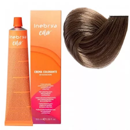 Inebrya Color, farba do włosów, koloryzacja trwała, 5/0, 100ml