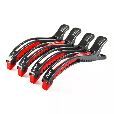 Fox Penguin, klipsy do włosów, pingwiny, 4 sztuki