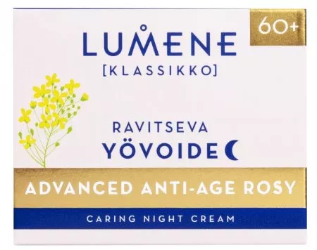 Lumene KLASSIKKO, Przeciwzmarszczkowy krem na noc 60+, 50ml