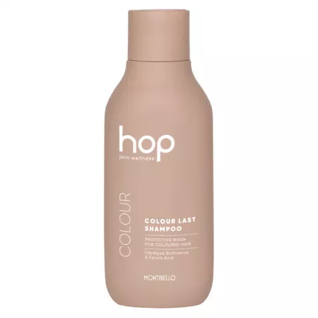 Montibello Hop, szampon wzmacniający kolor do włosów farbowanych, Colour Last, 300ml