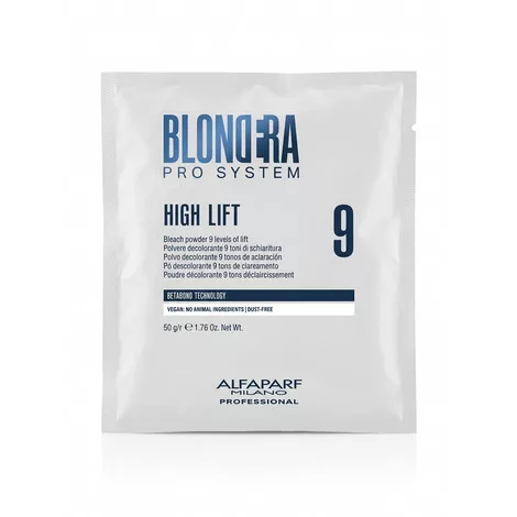 Alfaparf Milano Blondera, High Lift, rozjaśniacz do włosów, 9 tonów, 50g