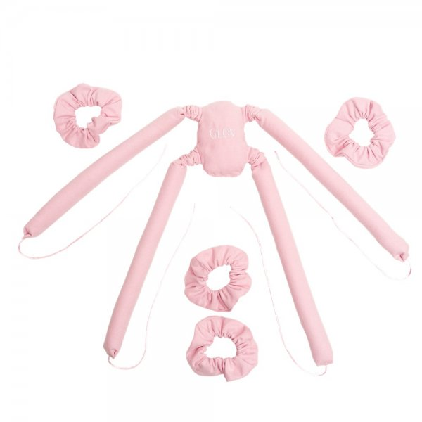 Glov CoolCurl Spider Set wałki do kręcenia włosów na zimno do włosów długiej i średniej długości Pink 4szt