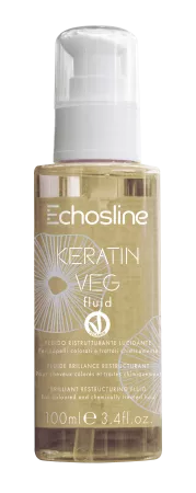 Echosline Keratin Veg, płyn fluid do odbudowy włosów, 100ml
