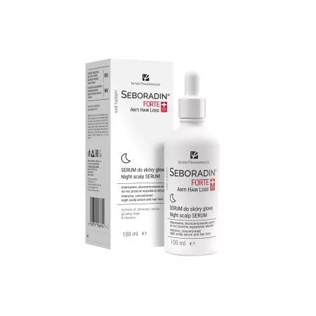 Seboradin Forte, serum do skóry głowy przeciw wypadaniu włosów, 100ml