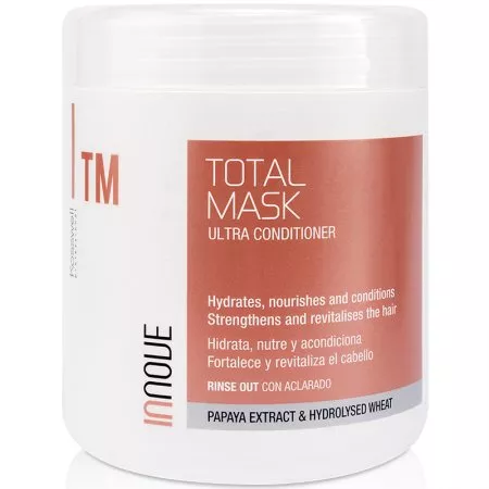 Kosswell Total Mask, nawilżająca maska do włosów suchych z wyciągiem z papai, 1000g