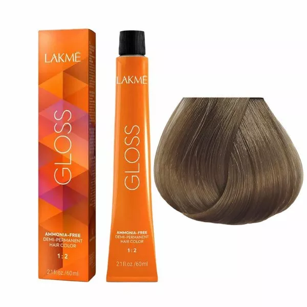 Lakme Gloss, farba do koloryzacji ton w ton, 8/13, 60ml